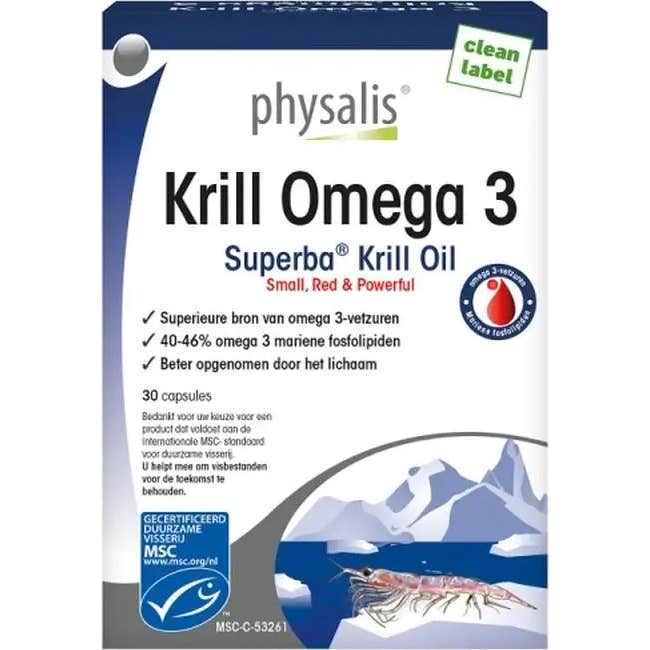 Physalis Krill Omega 3 60Caps