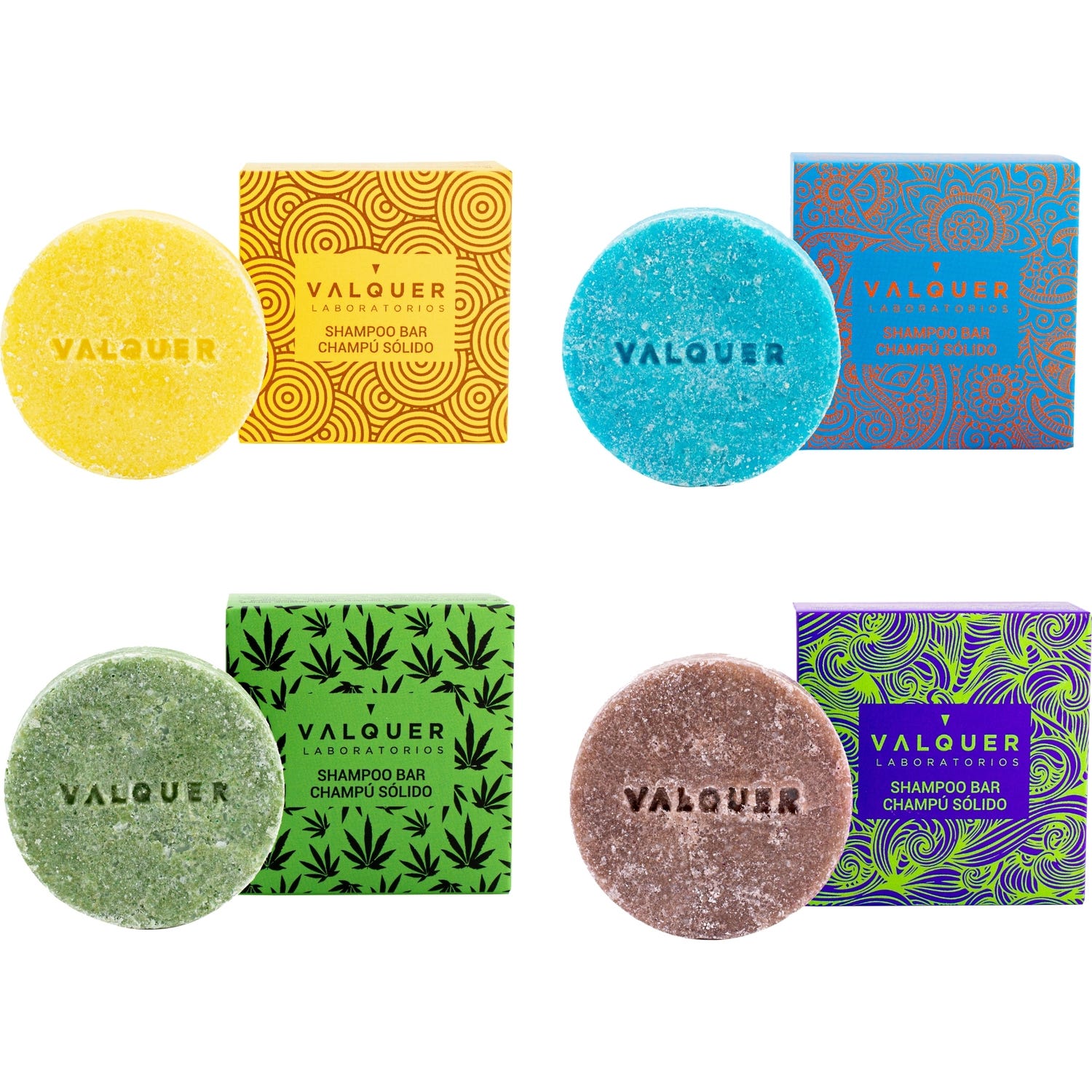 Valquer Pack Champús Sólidos Exóticos