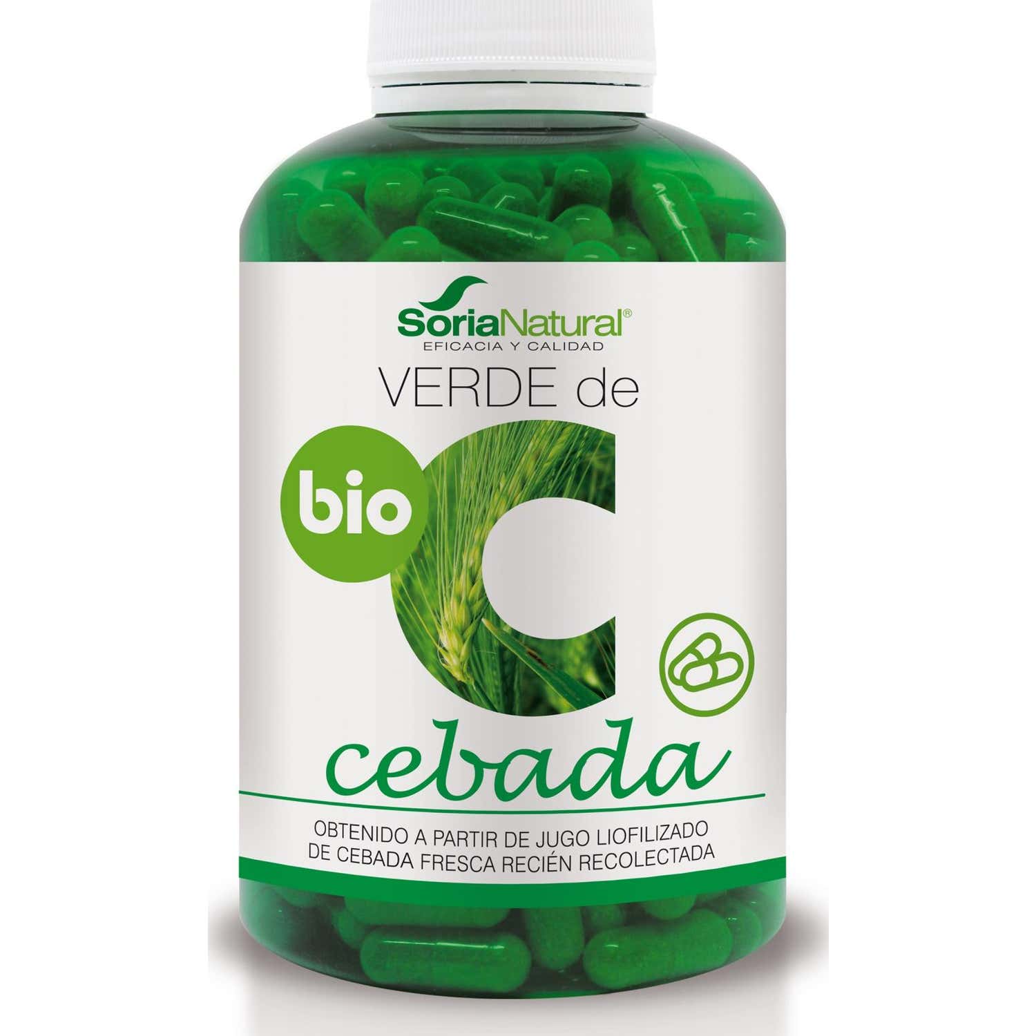 Soria Natural Verde Cebada Bio 240 Caps