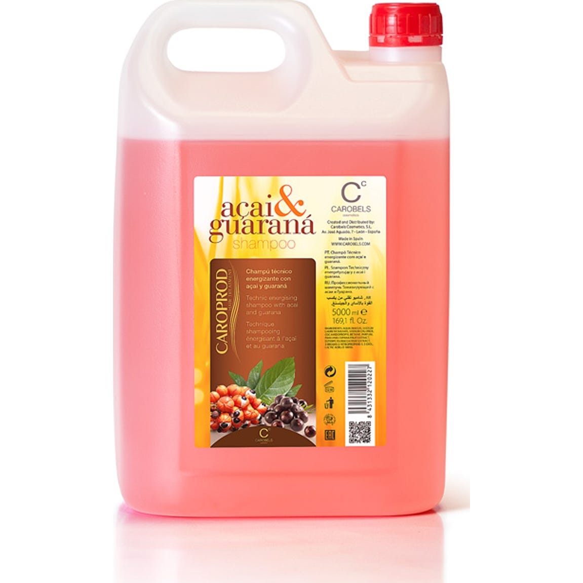 Caroprod Champú Açai & Guaraná 5L