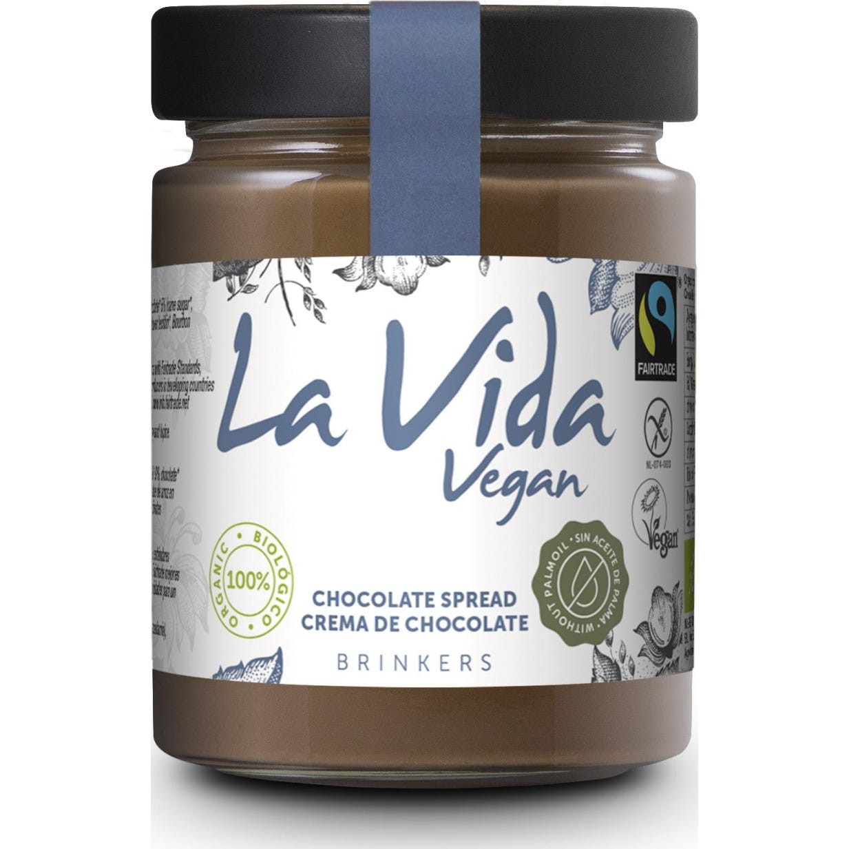 La Vida Vegan Crema Chocolate Avellanas Vegana 600G