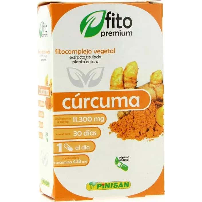 Pinisan Fito Premium - Curcuma - 30 Cápsulas