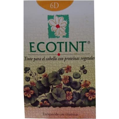 Ecotint Tinte Cabello 6 D Rubio Oscuro Dorado 130 ml