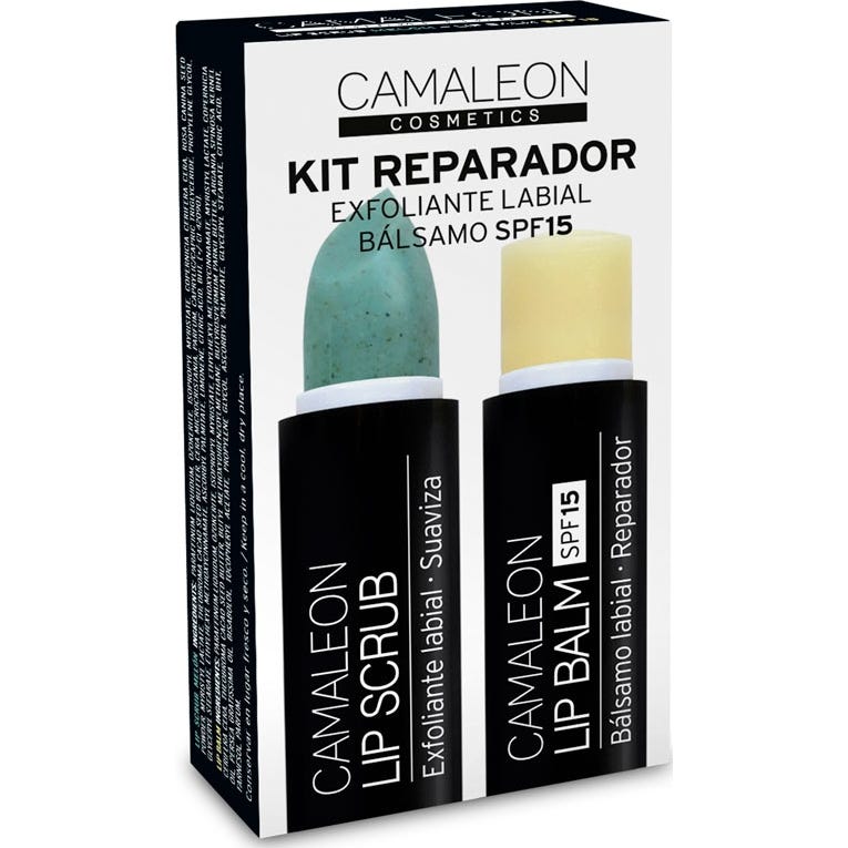 Camaleon Kit reparador labial Melón 2 x 4g