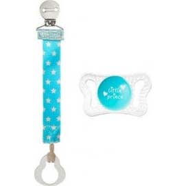 Chicco Pack Chupete Micrò 0-2 M con Clip Fashion Azul