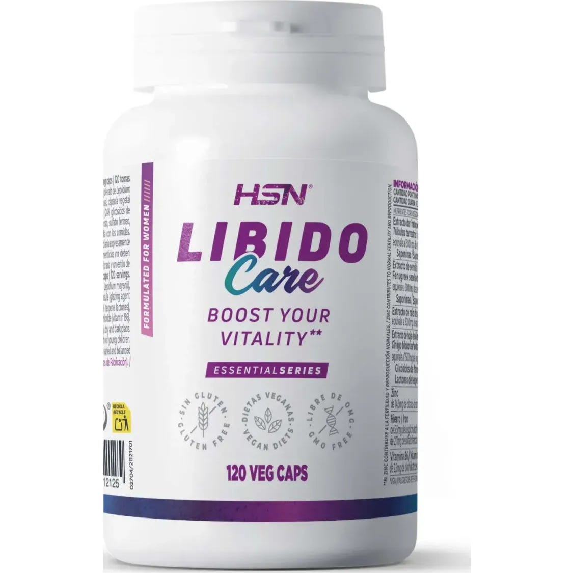 HSN Libido Care Especial Mujer 120vcaps