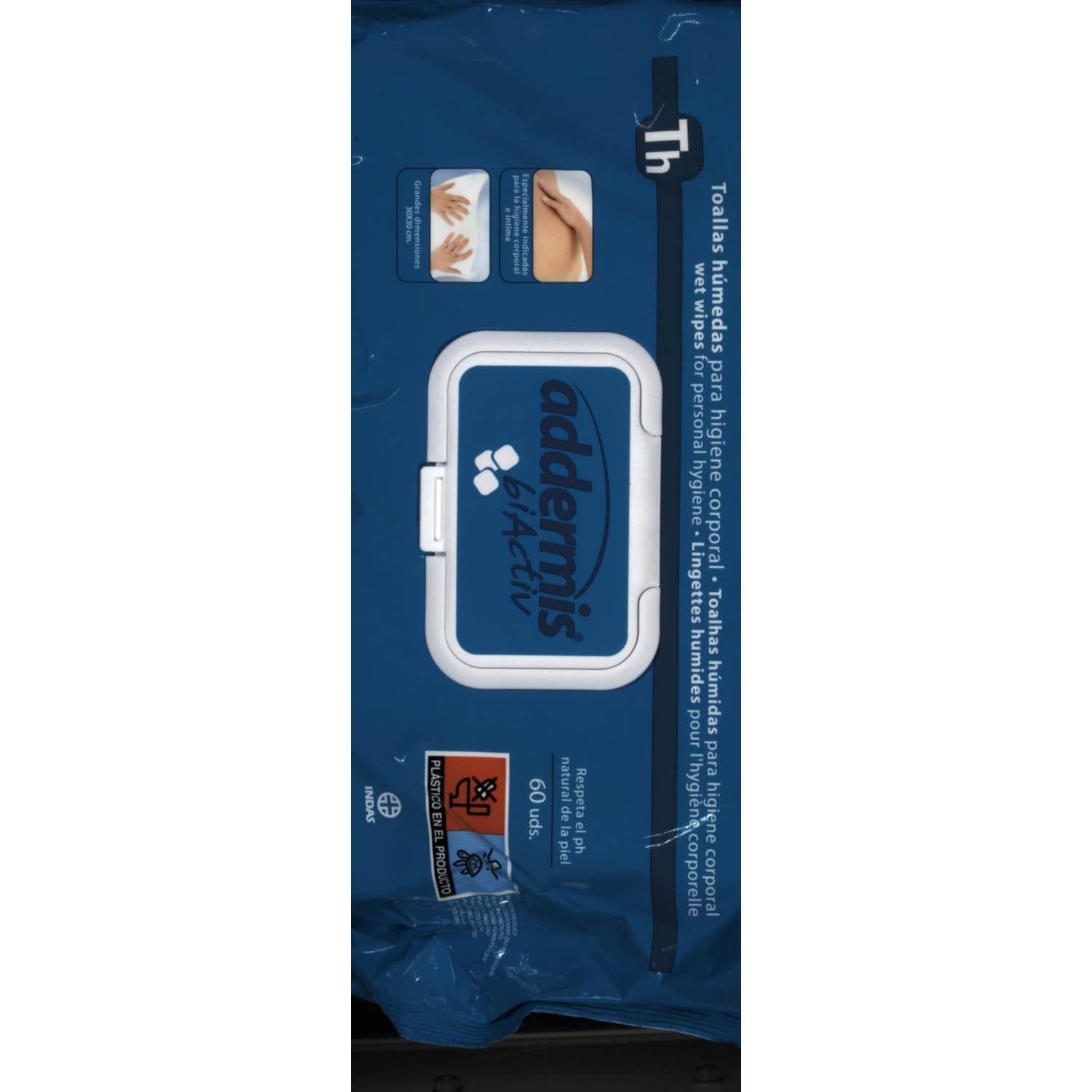 Addermis biActiv toallitas 60uds