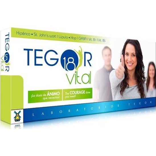 Tegor -18 Vital 10 Ampolas - Imagen 3