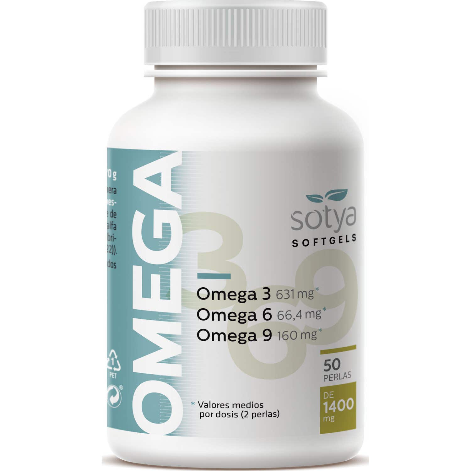 Sotya Omega 3-6-9 1400mg 50 perlas