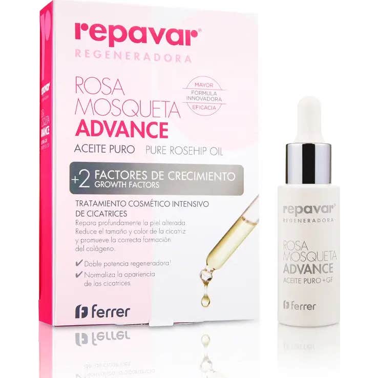 Repavar Rosa Mosqueta Advance Aceite Puro 15ml