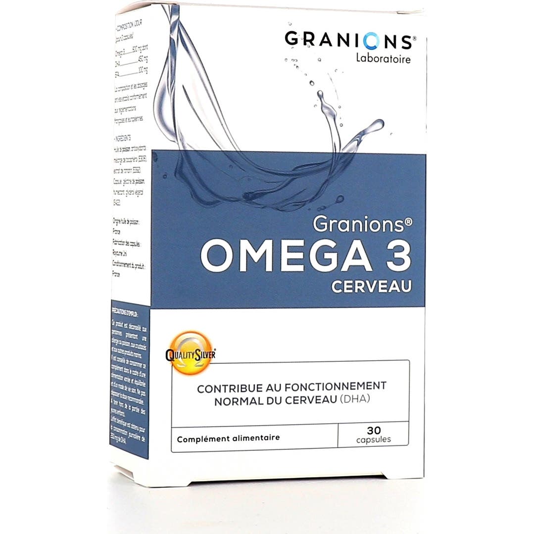 Granions Omega 3 Cerebro 30 cápsulas