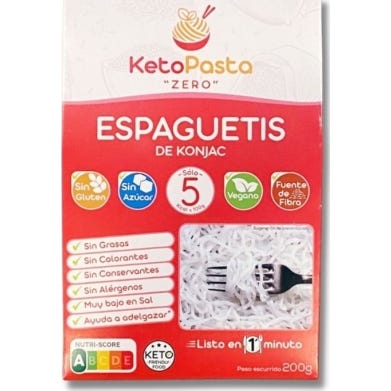 Keto Pasta Espaguetis Konjac 200g