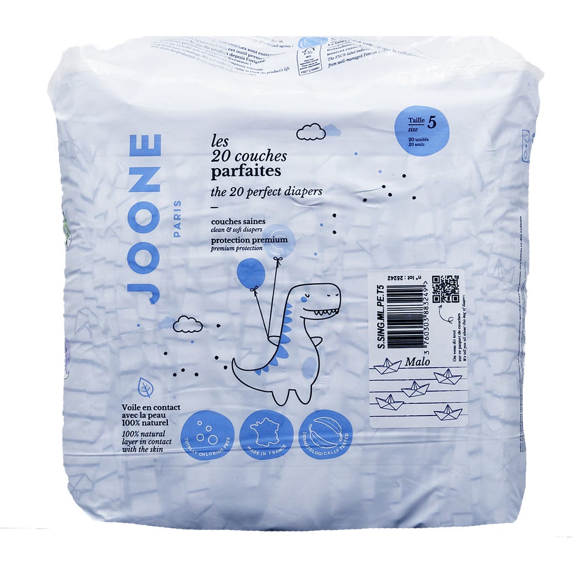Joone Les Couches Parfaites Talla 5 Malo 20uds