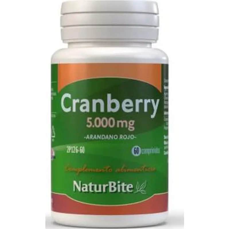 NaturBite Cranberry Arándano Rojo 5000mg 60comp