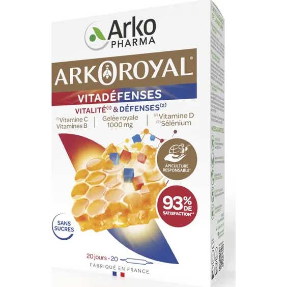 Arkopharma Arkoroyal Vitadéfenses 20 X10 ml