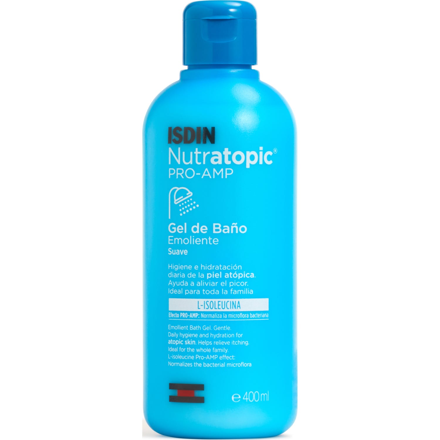ISDIN Nutratopic PRO-AMP Gel de Baño Emoliente Suave 400ml
