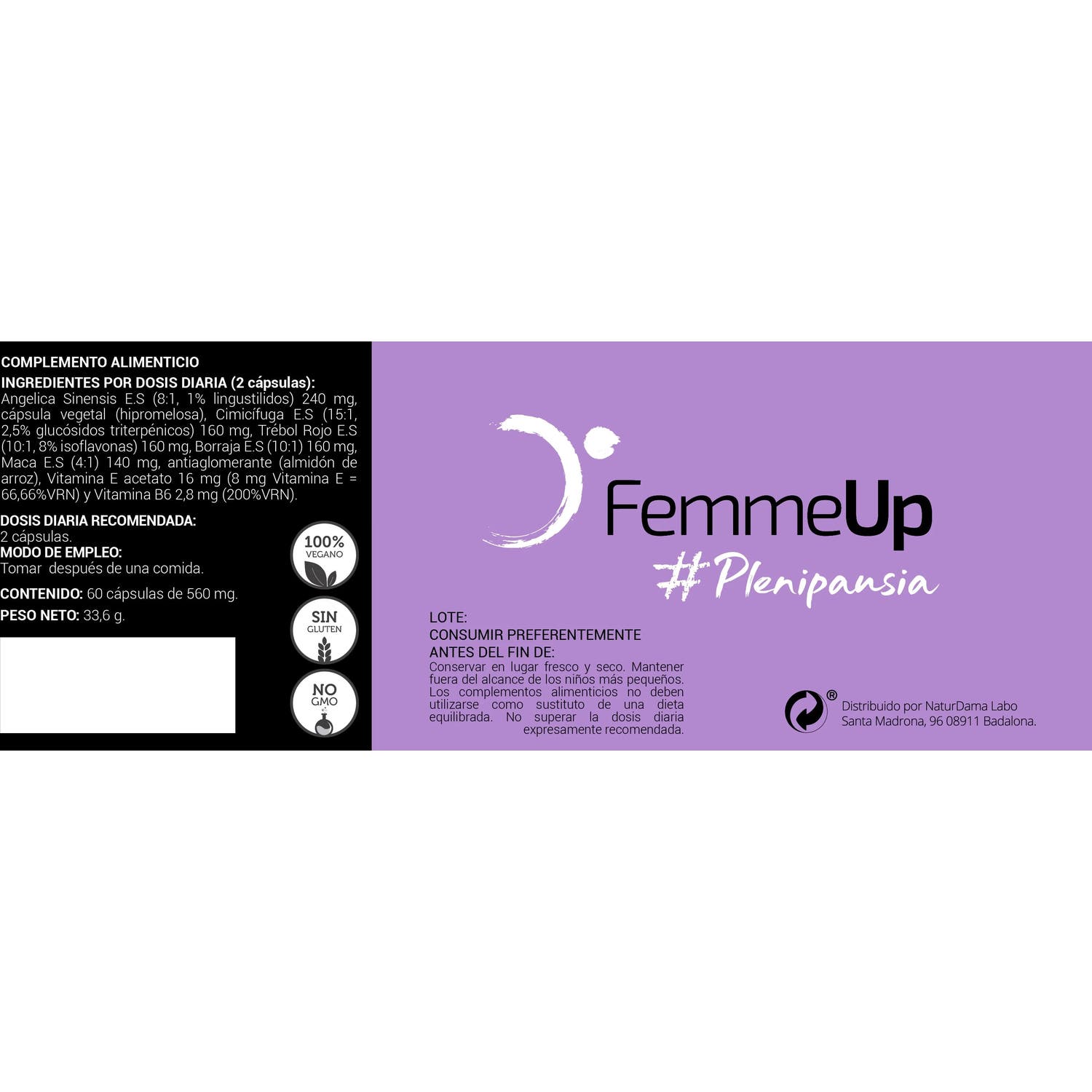 FemmeUp Plenipausia 60caps FemmeUp Plenipausia 60caps