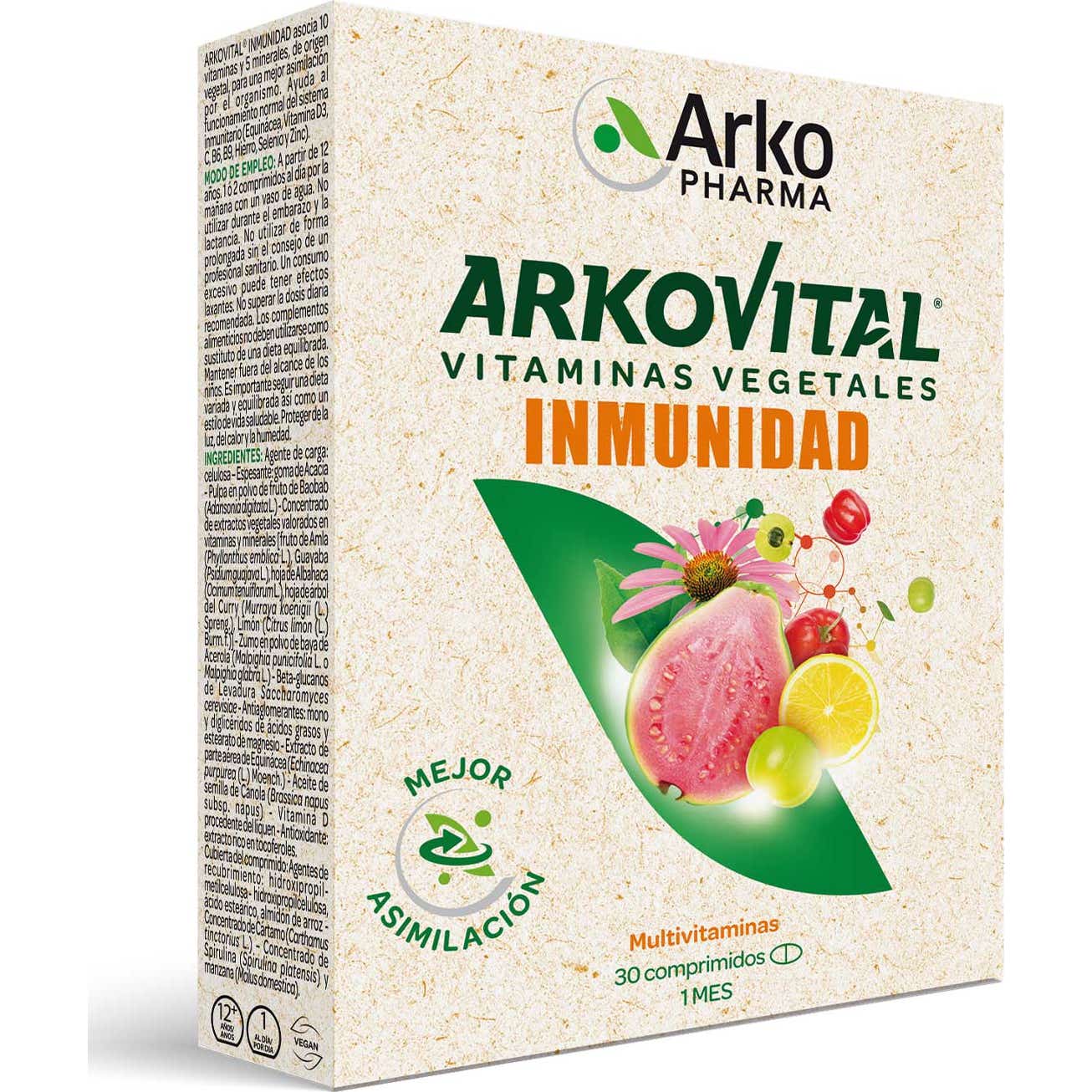 Arkopharma Arkovital Inmunidad 30comp