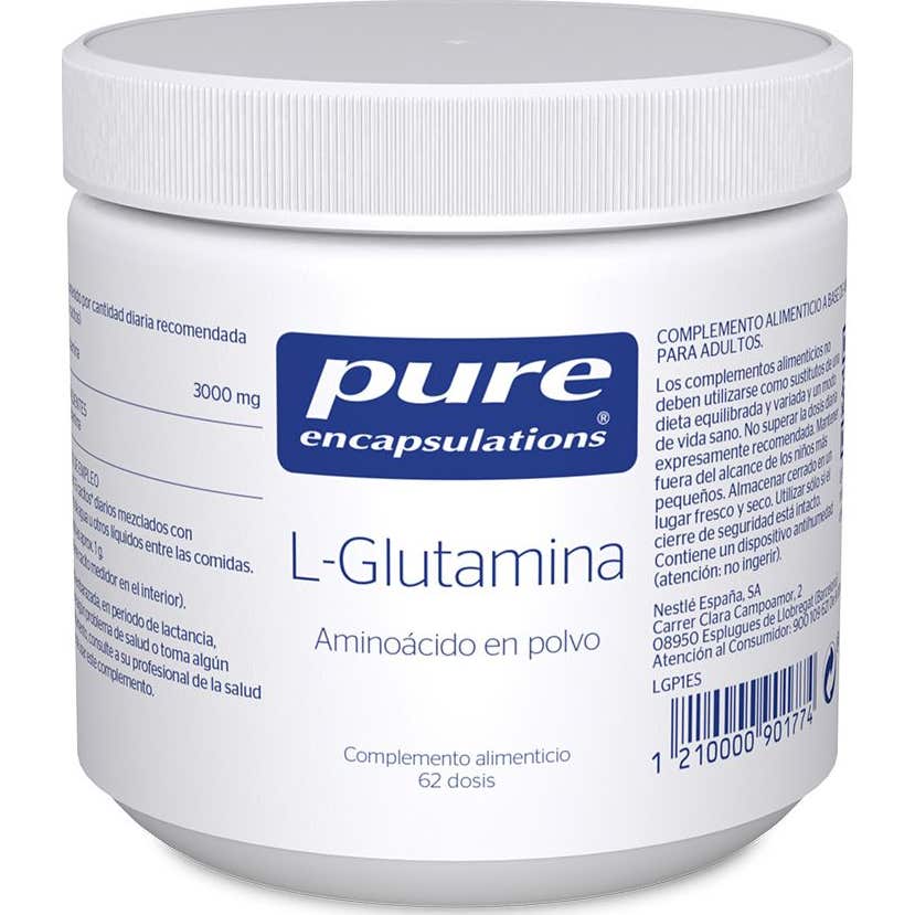 Pure Encapsulations L-Glutamina en Polvo 186g