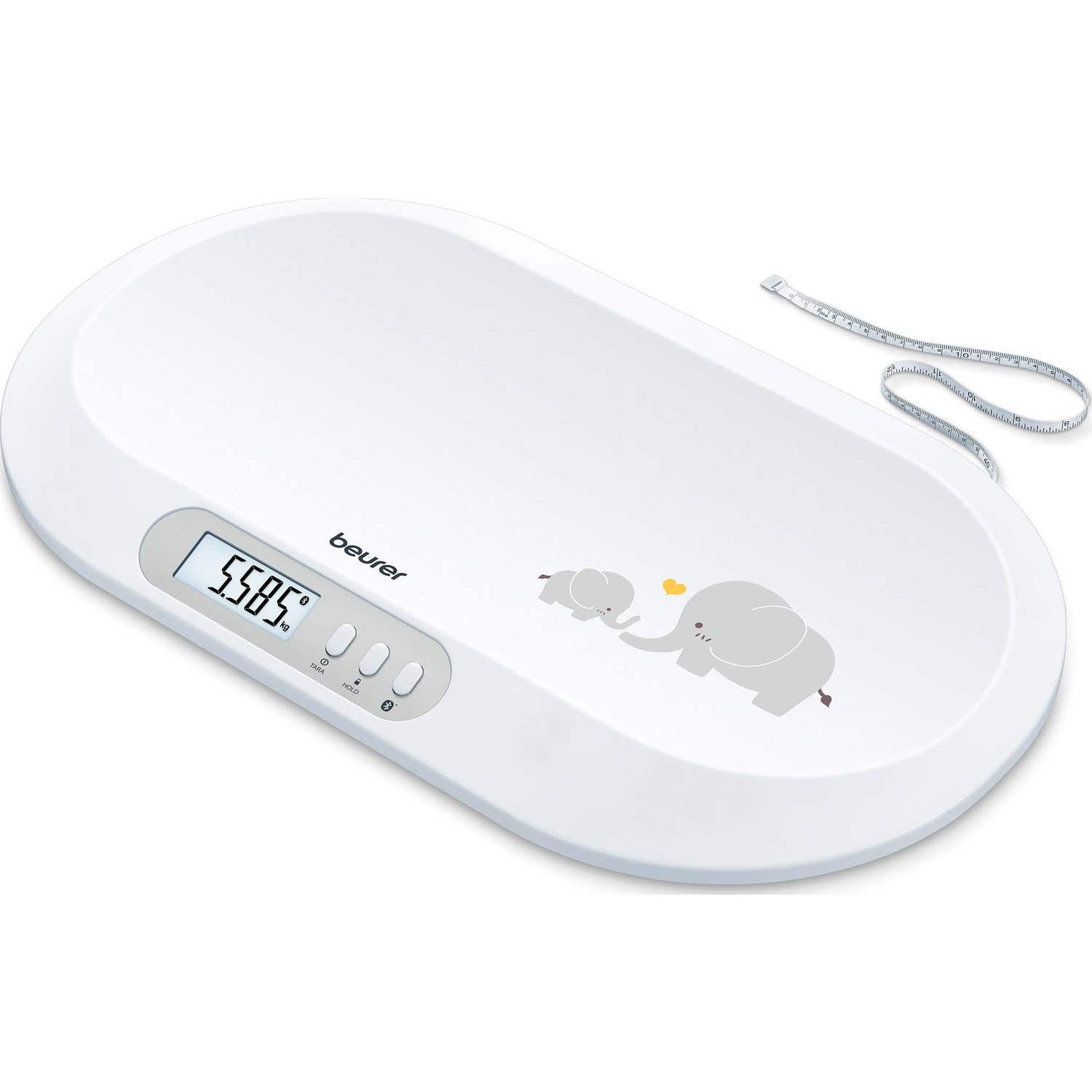 Beurer Báscula Bebés By-90 Bluetooth