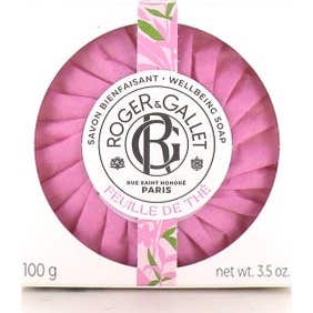 Roger & Gallet Jabón Beneficioso Hojas de Té 100 g