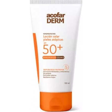 Acofarderm Spf 50+ Loción Solar Pieles Atópicas 150 ml