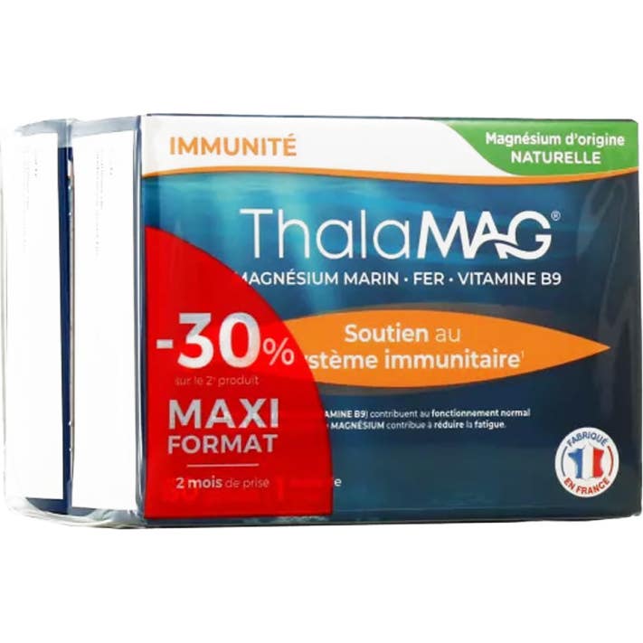 Thalamag Magnésium Marin Santé Physique et Mentale 2x60caps
