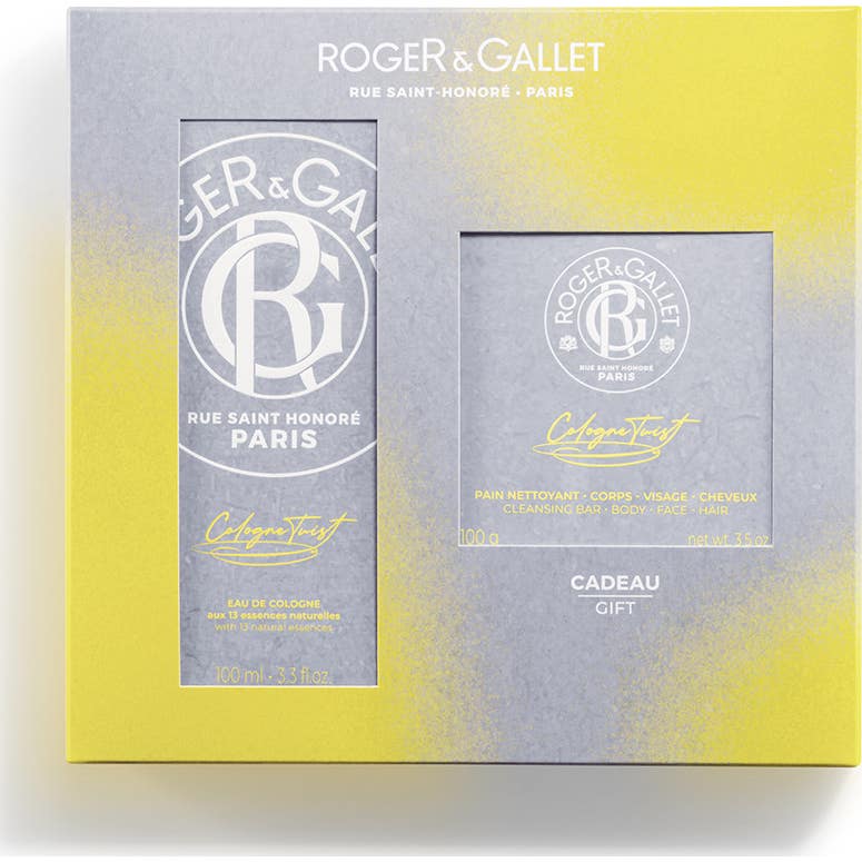 Roger & Gallet Cofre Agua de Colonia Twist 100ml + Jabón Limpiador 3en1 100gr