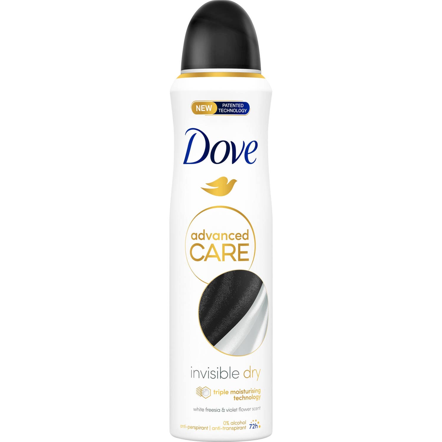 Dove Invisible Dry Desodorante 150ml