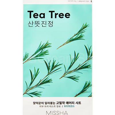 Missha Airy Fit Mascarilla Facial Árbol Té Equilibrante 19 g