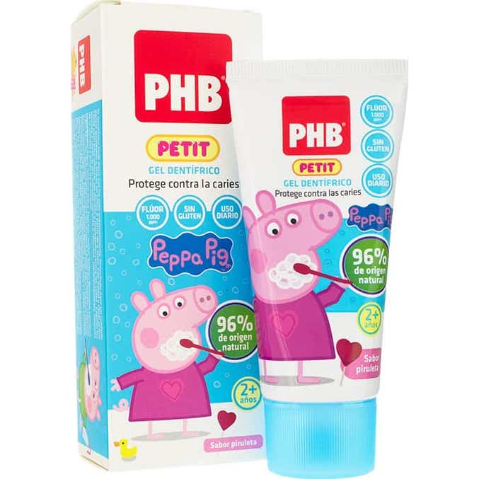PHB Petit Peppa Gel Dental Infantil 2-6 Años 50 ml