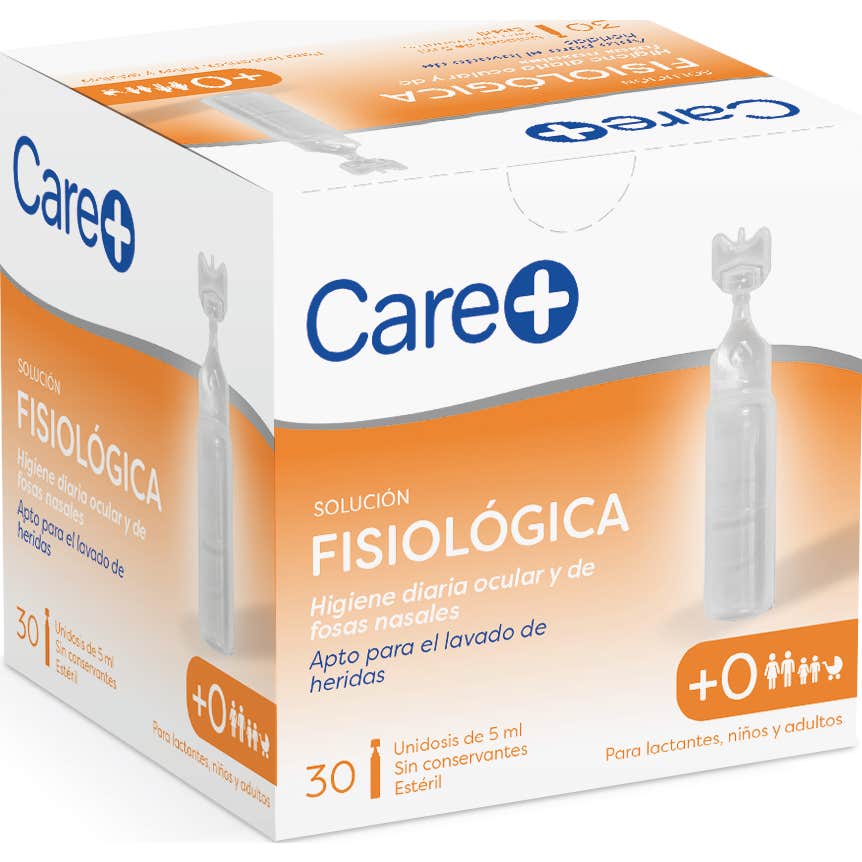 Care+ Solución Fisiológica 30x5ml