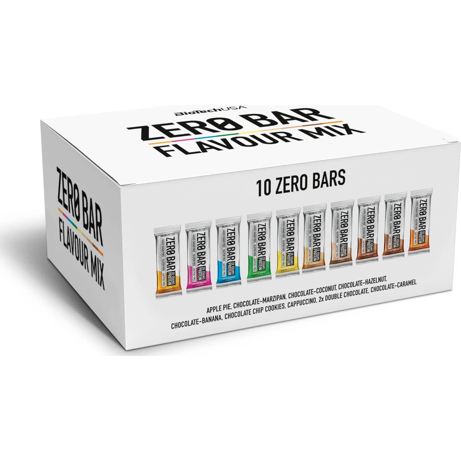 Biotech Usa Zero Bar Flavour Mix 10x50g