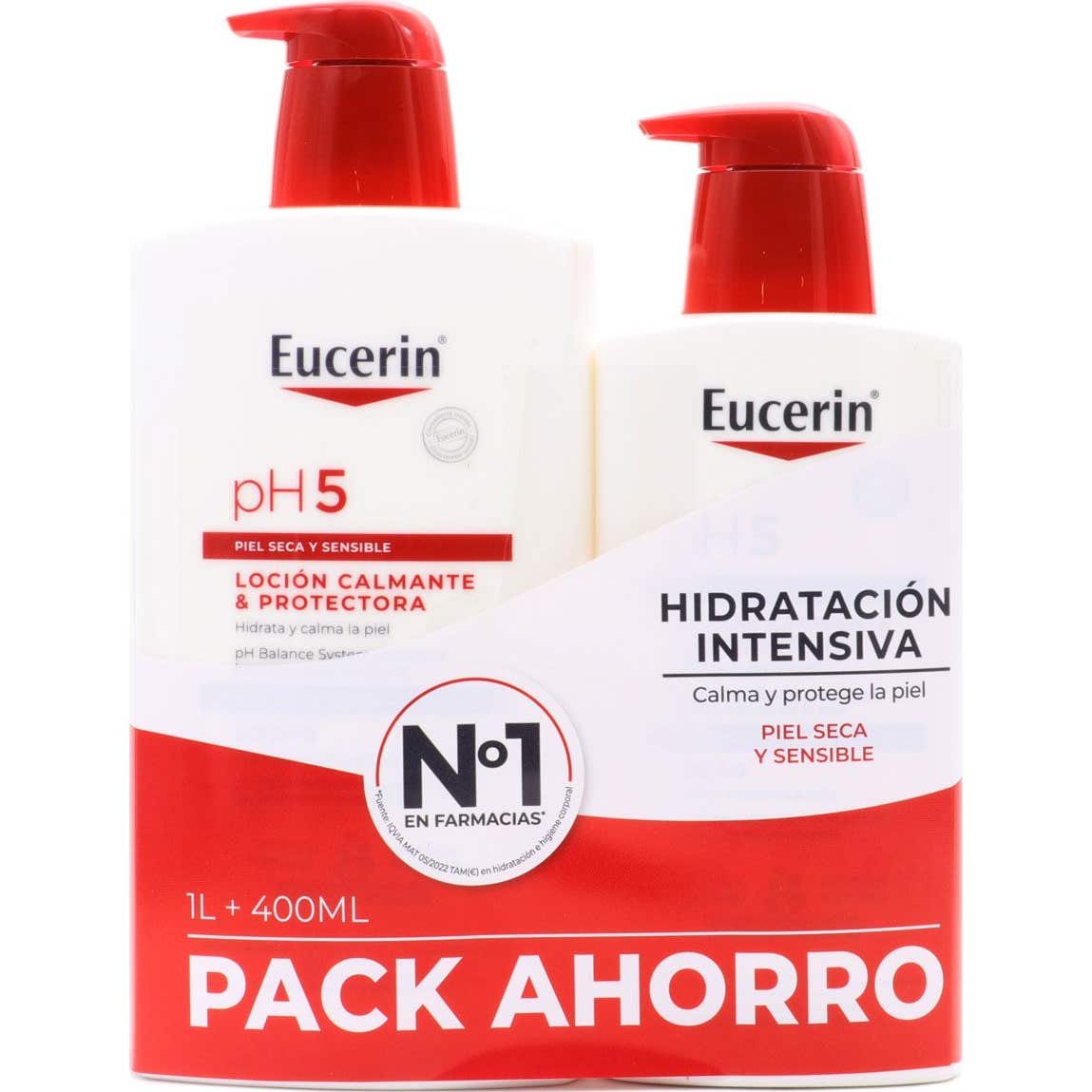 Eucerin Loción Calmante & Protectora pH5 1000ml + 400ml