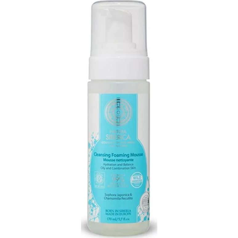Natura Siberica mousse limpiador espumoso piel grasa o mixta 150 ml