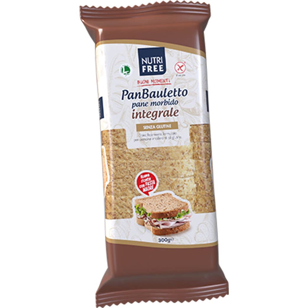 Nutrifree Pan Bauletto Integral Sin Gluten 300g
