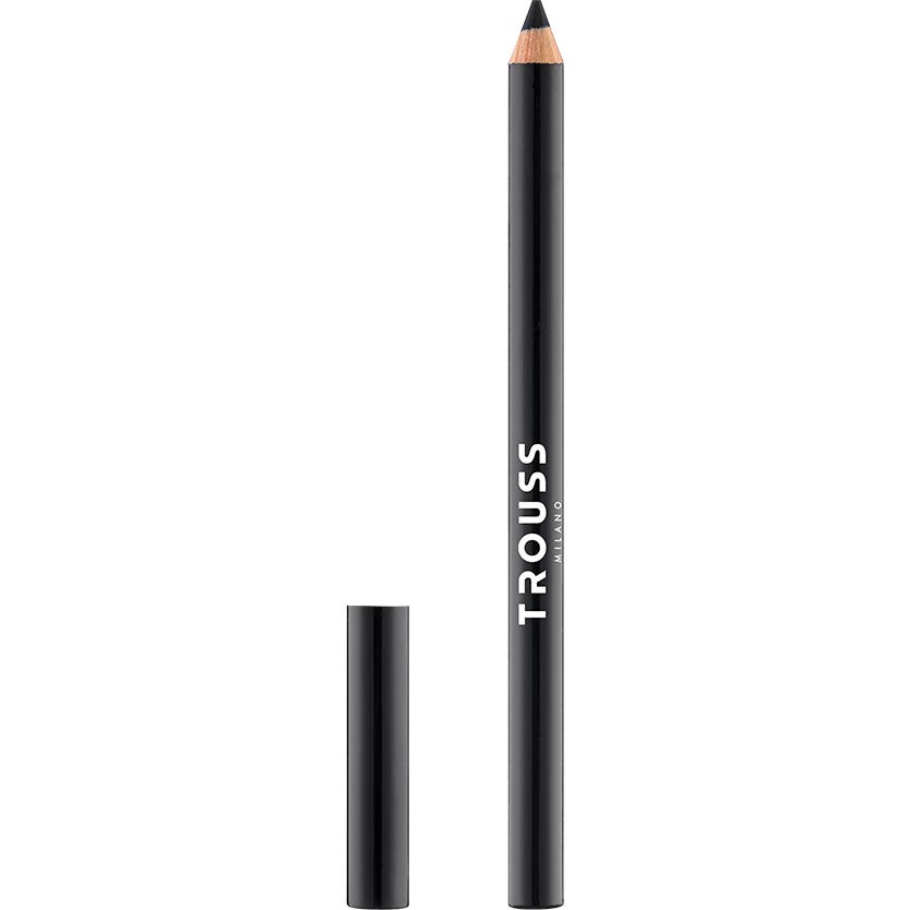Trouss Milano Lápiz de Ojos Negro Punta Dura 1 ud