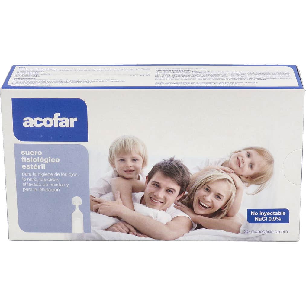 Acofar Suero Fisiológico Estéril 30x5ml