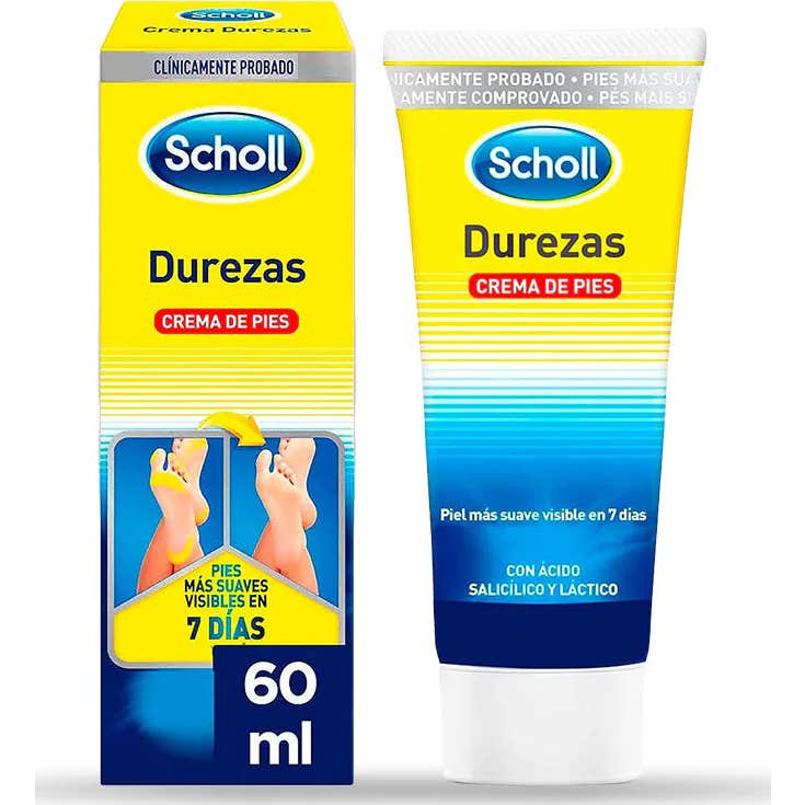 Scholl Crema Durezas Pies 60ml