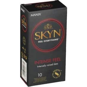 Manix Skyn Intense Feel Non-Latex Condoms 10 uds