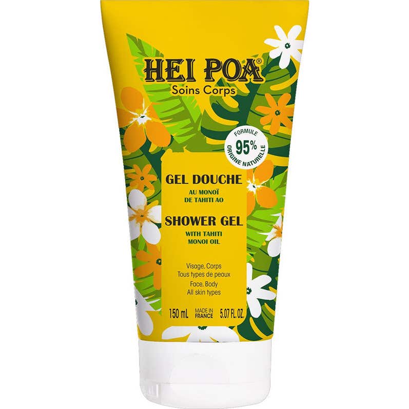 Hei Poa Gel de Ducha Aceite de Monoï de Tahití 150ml