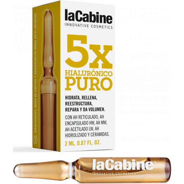 La Cabine Ampolla 5x Hialurónico Puro 2ml