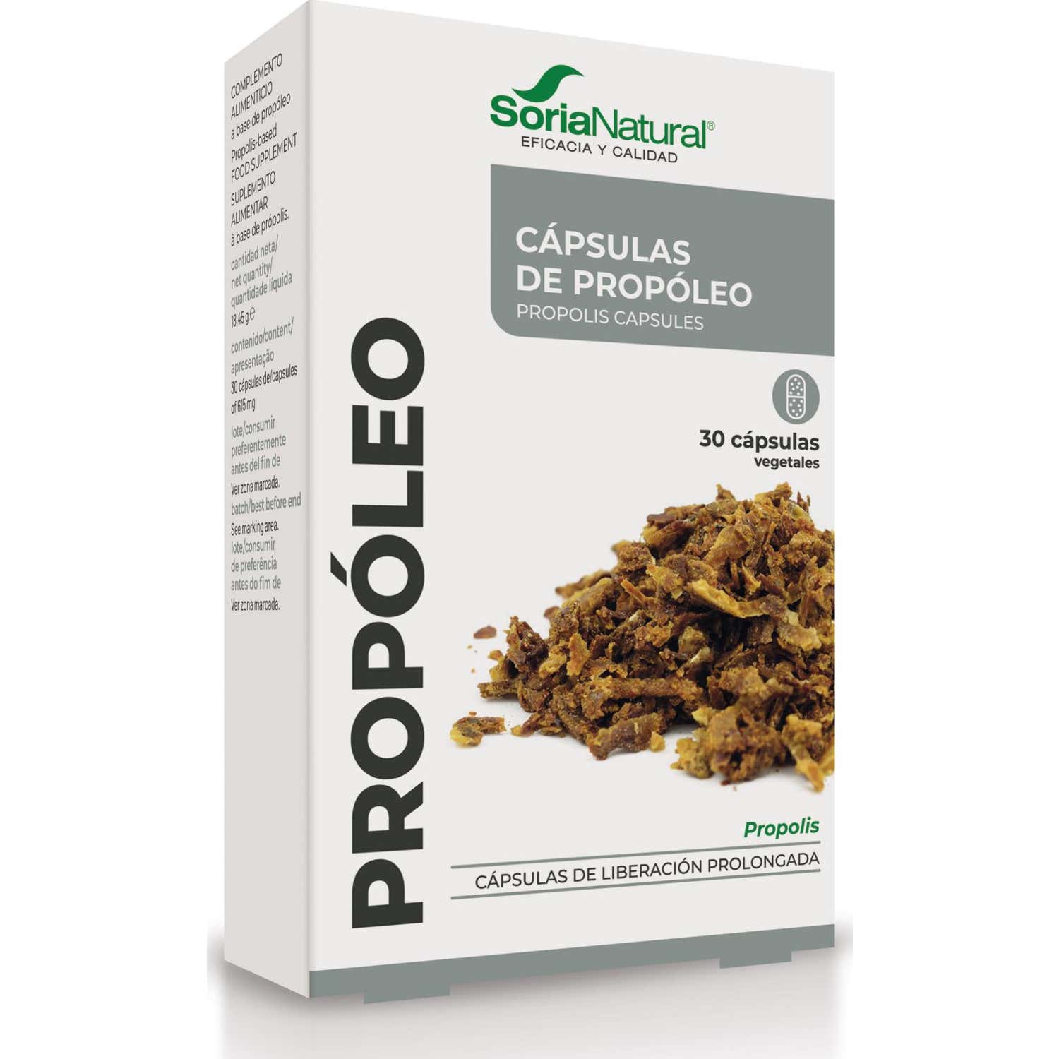 Soria Natural 30-s Propóleo Xxl 30 Cápsulas