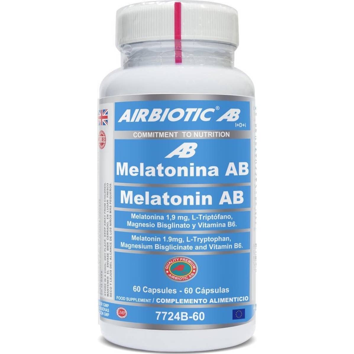 Airbiotic® Ab Melatonina Complex 60 caps