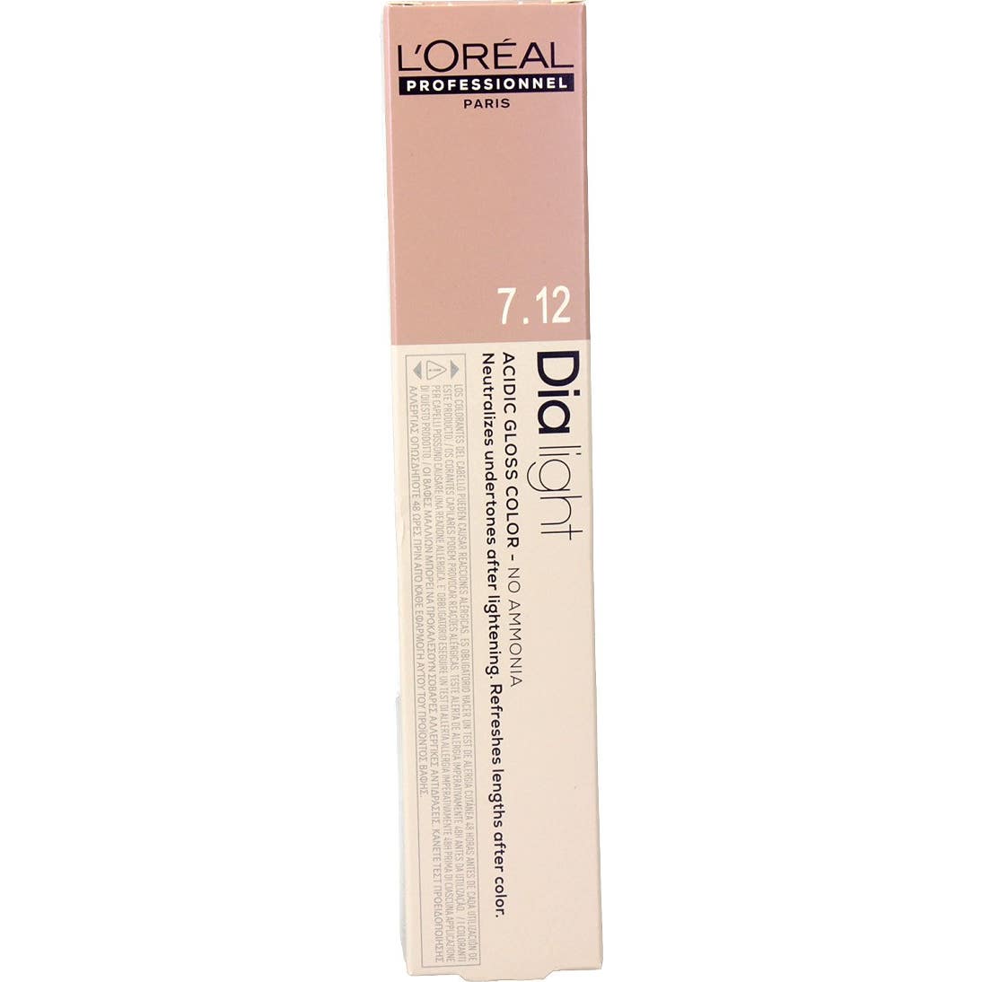 'L''Oreal Dia Light Tinte Cabello Sin Amoníaco Nro 7.12 50ml'