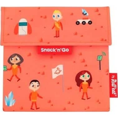 By Roll'eat Snacks Go Bolsa De Merienda Reutilizable Kids Space 1 Ud