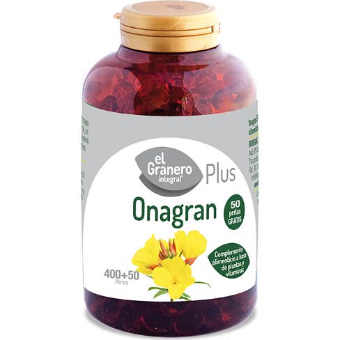 El Granero Integral Mujer 10 X Onagran Aceite De Onagra 450 Perlas - Imagen 3