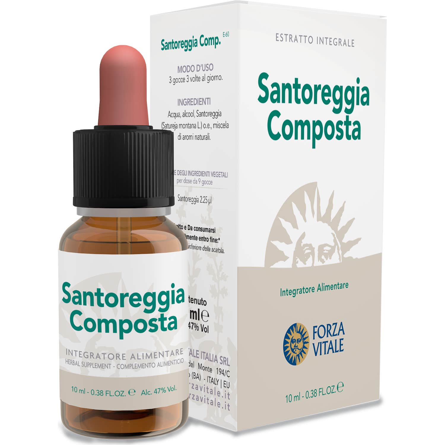 Forza Vitale Santoreggia Composta Extrato 10ml