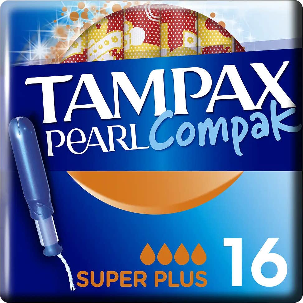 Tampax Pearl Compak Tampones Super Plus 16uds