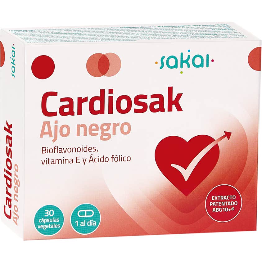 Sakai Cardiosak Ajo Negro 30cáps
